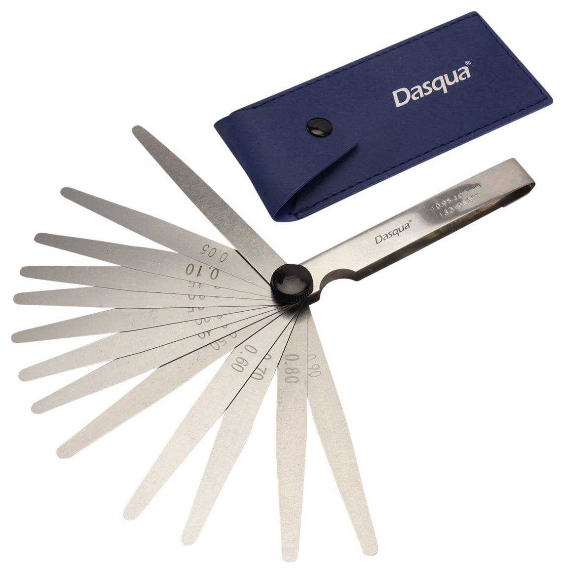 Dasqua 1820-0100 Fühlerlehre 0.05 - 1.00mm Anzahl Blätter: 20 DIN 2275