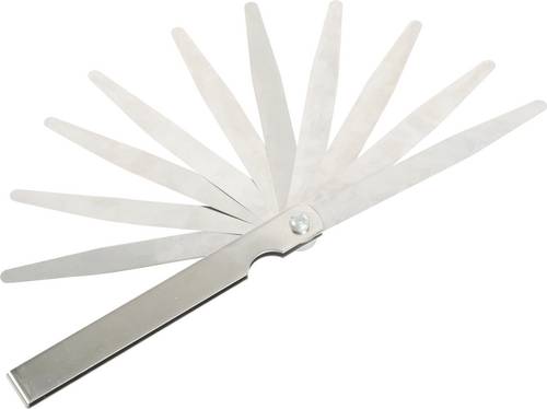 Dasqua 1832-0100 Fühlerlehre 0.03 - 1.00 mm Anzahl Blätter: 32 DIN 2275