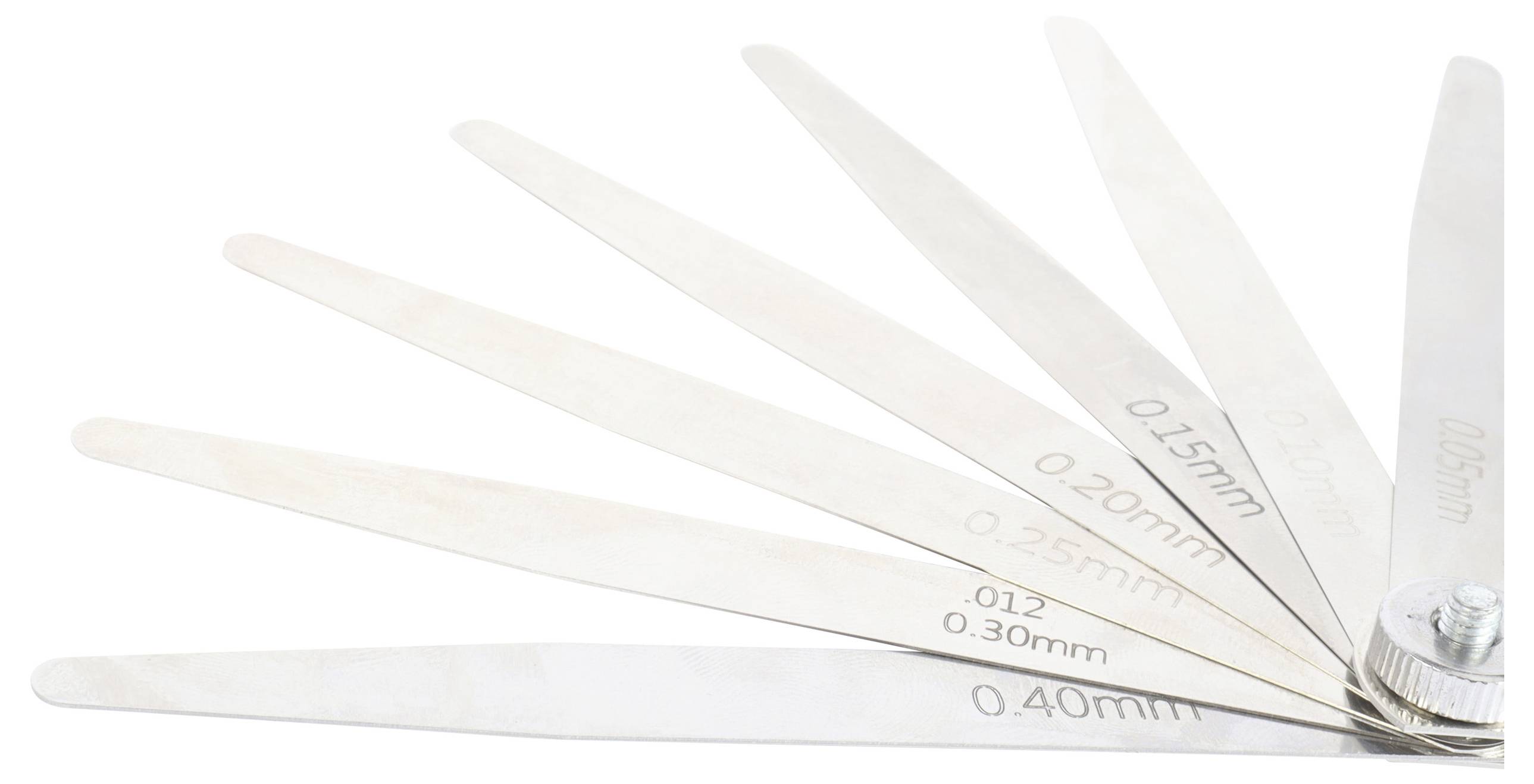 Dasqua 1832-0100 Fühlerlehre 0.03 - 1.00mm Anzahl Blätter: 32 DIN 2275