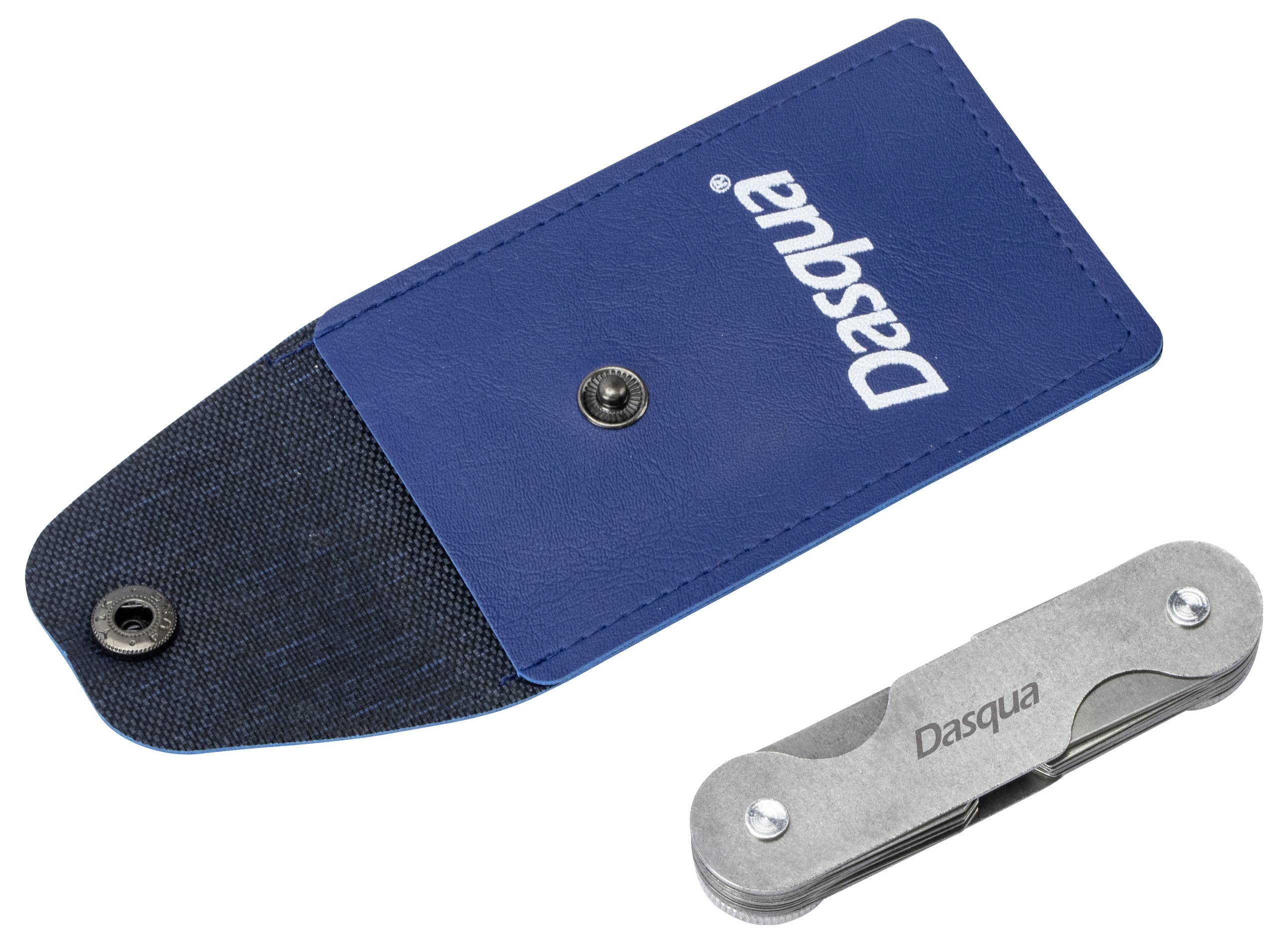 Dasqua 1351-0005 Radiuslehre metrisch 1.0 - 7.0mm