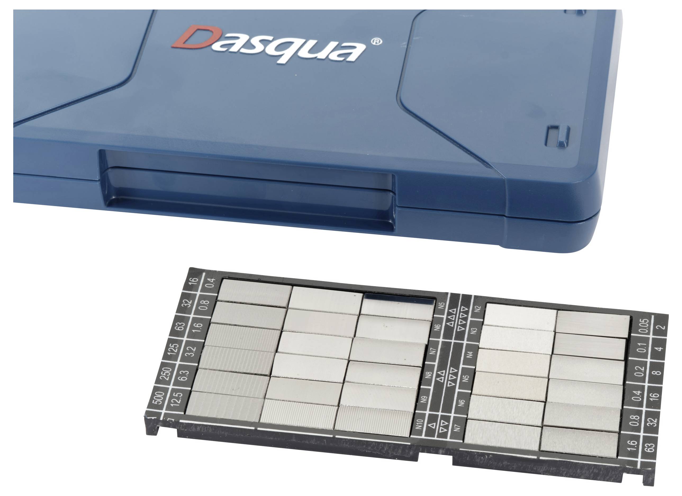 Dasqua 1804-6310 Oberflächenrauheitsmessgerät-Set Anzahl Blätter: 30