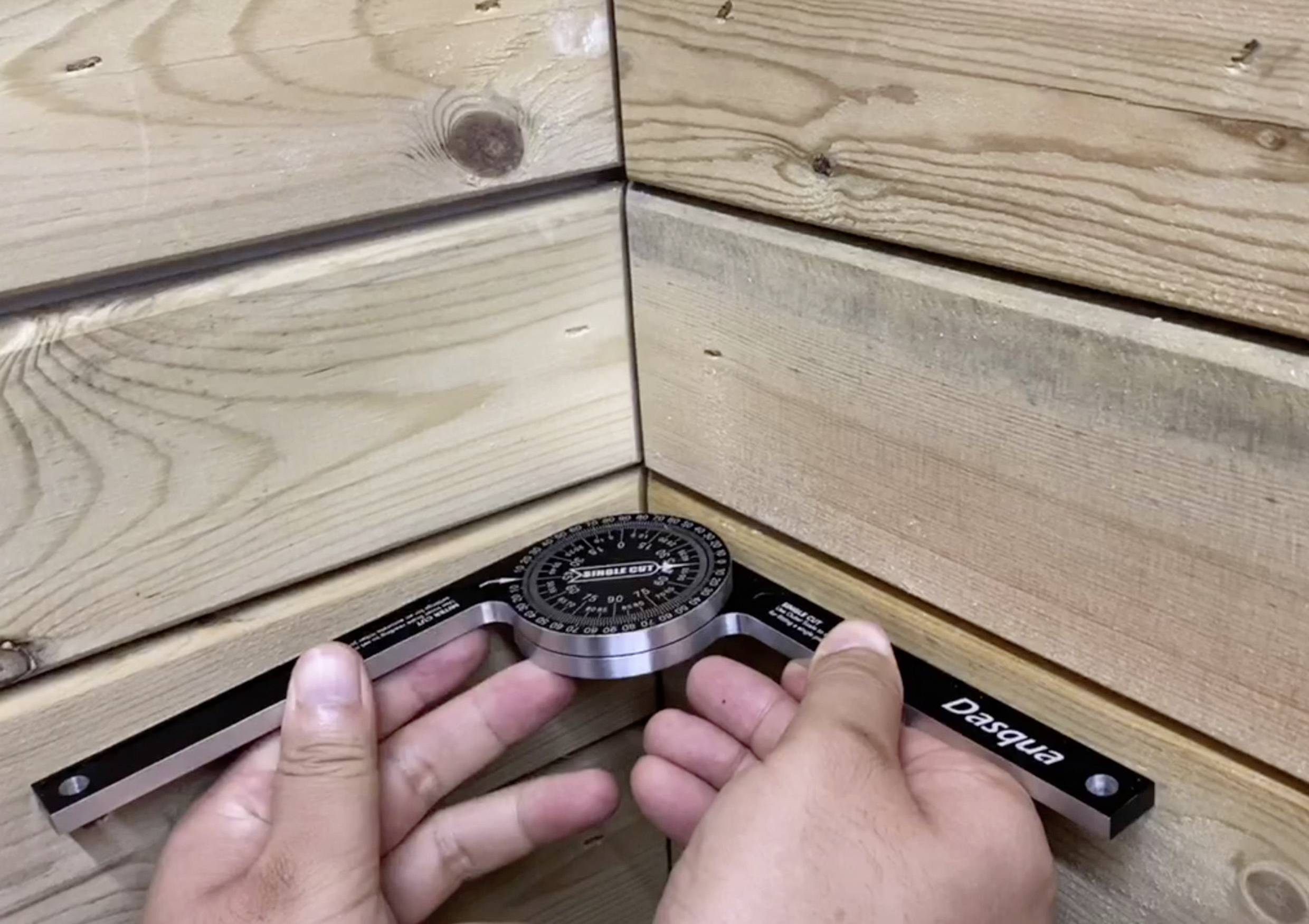 Dasqua 1804-1006 Gehrungssägen-Winkelmesser 90°