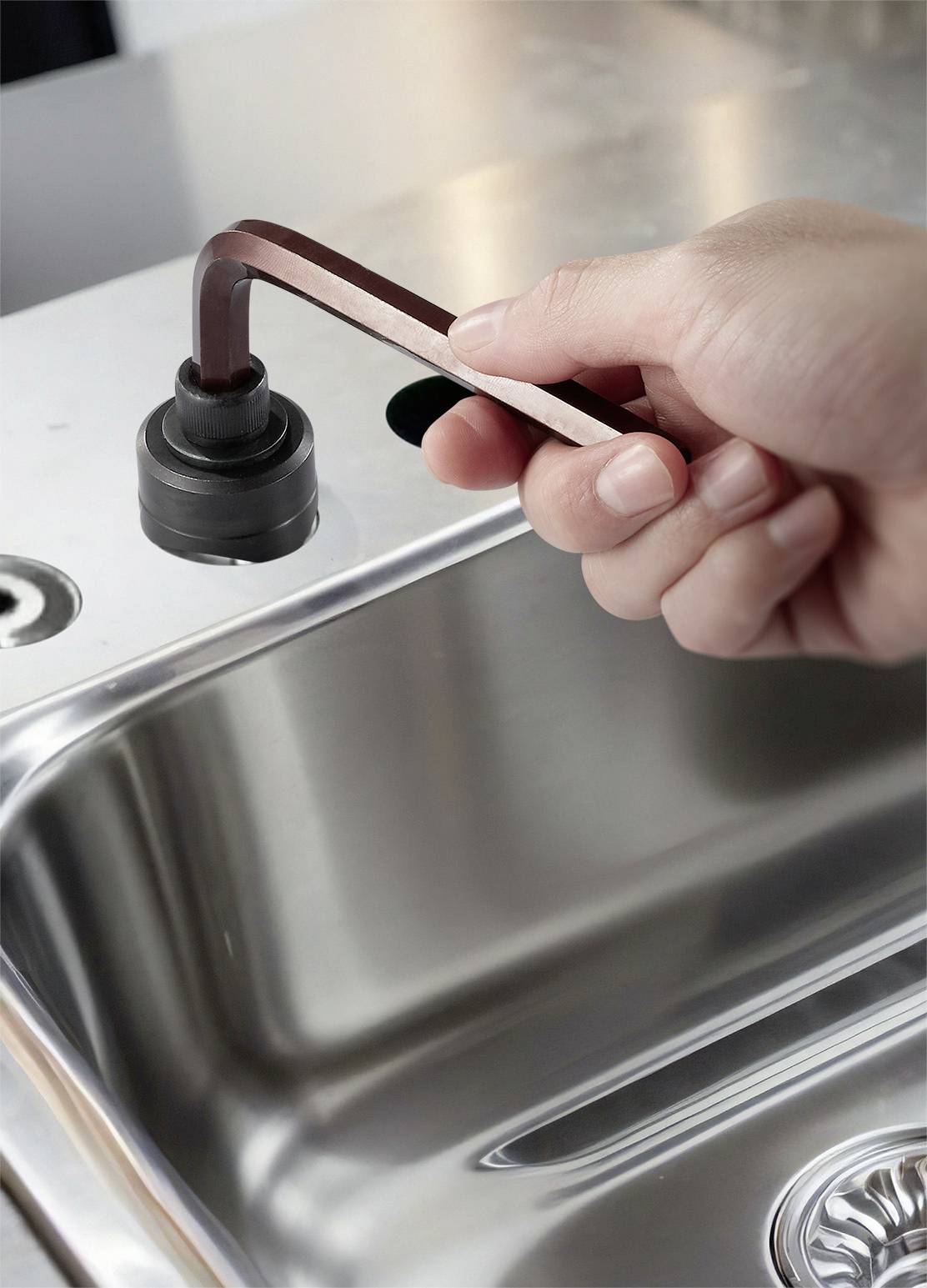 TOOLCRAFT TO-9913161 Schraubenlochstanzer-Set 28.3 mm, 32 mm, 35mm 1 Set