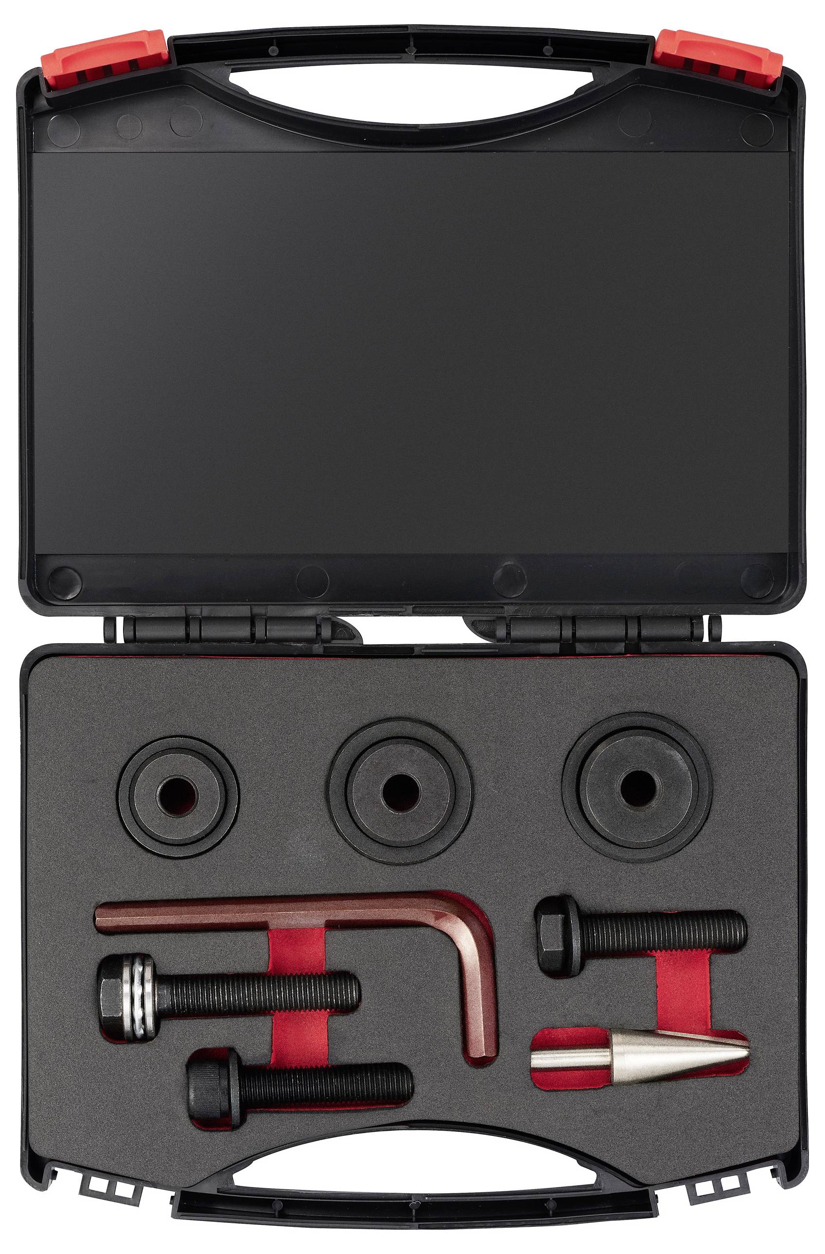 TOOLCRAFT TO-9913161 Schraubenlochstanzer-Set 28.3 mm, 32 mm, 35mm 1 Set