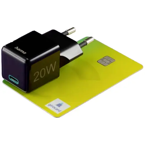 Hama 00201984 USB Ladegerät 20W 1x USB-C® USB PD Schwarz Innenbereich USB Power Delivery (USB-PD) Hama 00201984 USB Ladegerät 20W 1x USB-C® USB PD Schwarz Innenbereich USB Power Delivery (USB-PD)