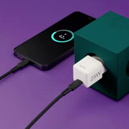 Hama 00201981 USB Ladegerät 25W 1x USB-C® USB PD Weiß Innenbereich USB Power Delivery (USB-PD) Hama 00201981 USB Ladegerät 25W 1x USB-C® USB PD Weiß Innenbereich USB Power Delivery (USB-PD)