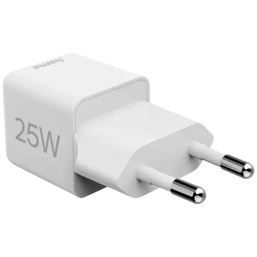 Hama 00201981 USB Ladegerät 25W 1x USB-C® USB PD Weiß Innenbereich USB Power Delivery (USB-PD) Hama 00201981 USB Ladegerät 25W 1x USB-C® USB PD Weiß Innenbereich USB Power Delivery (USB-PD)