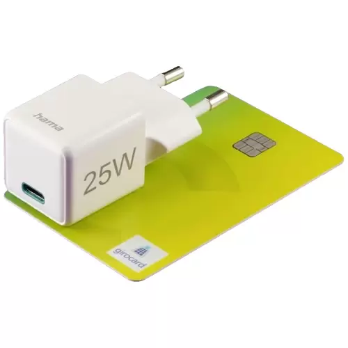 Hama 00201981 USB Ladegerät 25W 1x USB-C® USB PD Weiß Innenbereich USB Power Delivery (USB-PD) Hama 00201981 USB Ladegerät 25W 1x USB-C® USB PD Weiß Innenbereich USB Power Delivery (USB-PD)