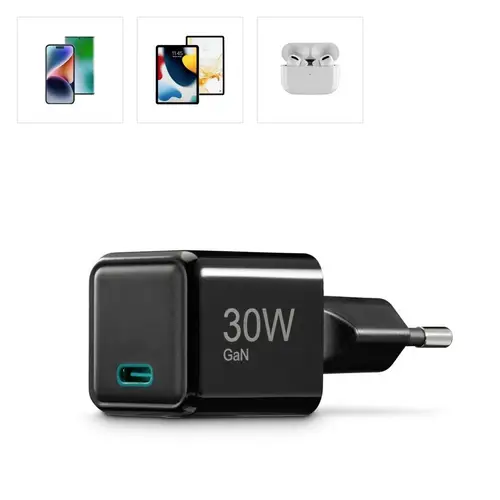 Hama 00201986 USB Ladegerät 30 W 1x USB-C® USB PD Schwarz Innenbereich USB Power Delivery (USB-PD) Hama 00201986 USB Ladegerät 30 W 1x USB-C® USB PD Schwarz Innenbereich USB Power Delivery (USB-PD)