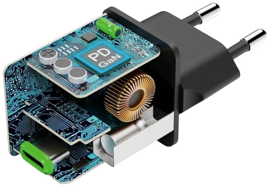 Hama 00201987 USB Ladegerät 45 W 1x USB-C® USB PD Schwarz Innenbereich USB Power Delivery (USB-PD)