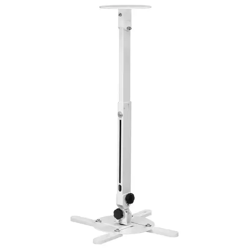 Hama 00220880 Beamer-Deckenhalterung Höhenverstellbar Boden-/Deckenabstand (max.): 635mm Weiß Hama 00220880 Beamer-Deckenhalterung Höhenverstellbar Boden-/Deckenabstand (max.): 635mm Weiß