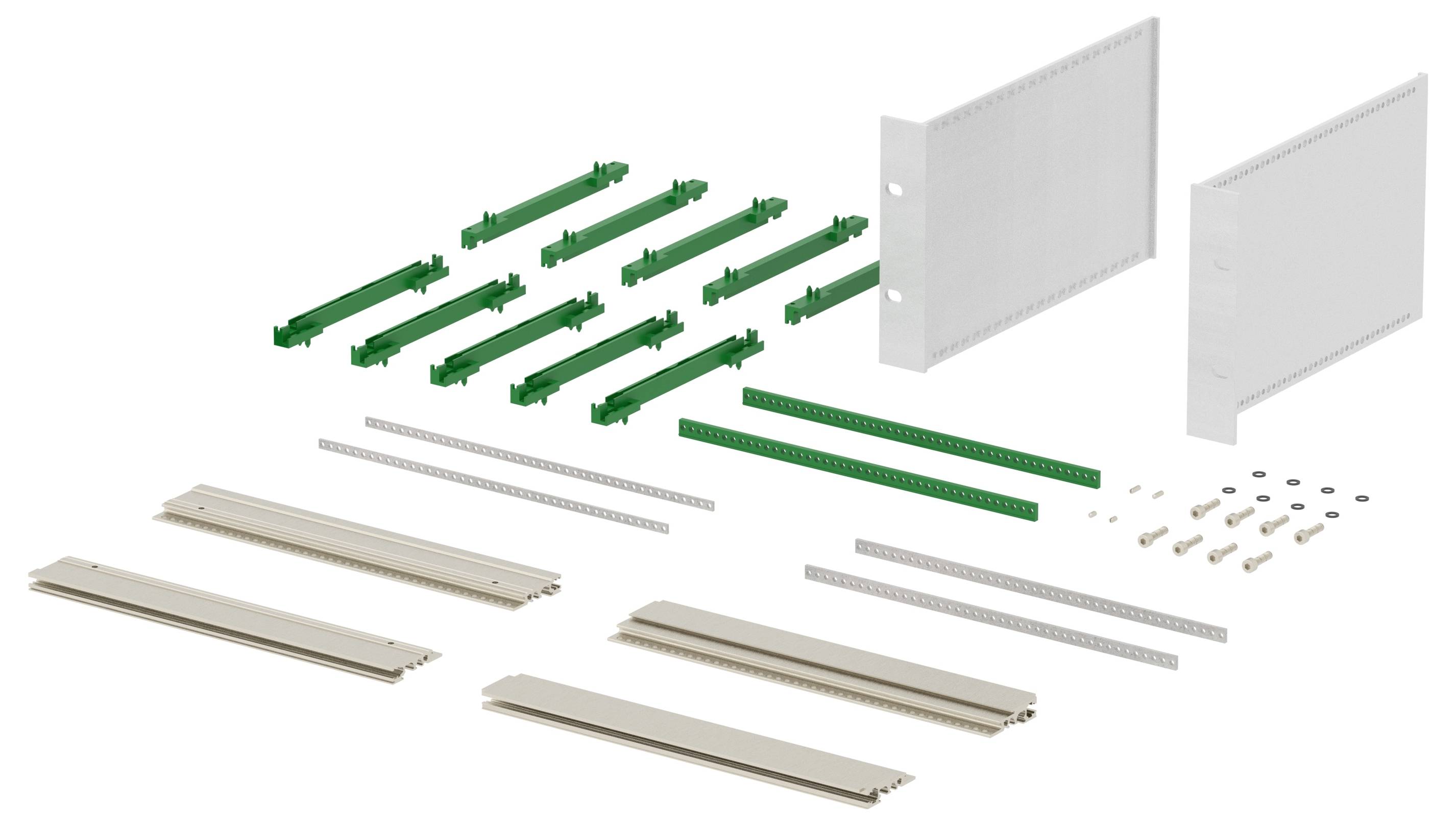 Bopla BGT 22340.Pi 19 Zoll Baugruppenträger 269 x 132.50 x 218 Aluminium 1St.