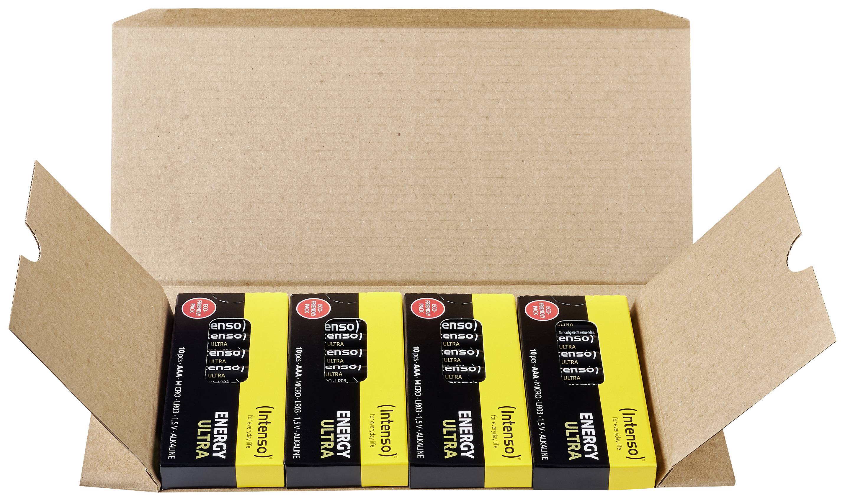 Intenso 7501510 Micro (AAA)-Batterie Alkali-Mangan 1250 mAh 1.5V 40St.