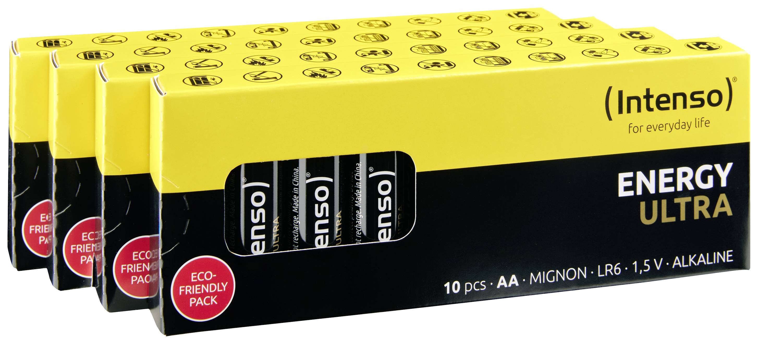 Intenso 7501520 Mignon (AA)-Batterie Alkali-Mangan 2600 mAh 1.5V 40St.
