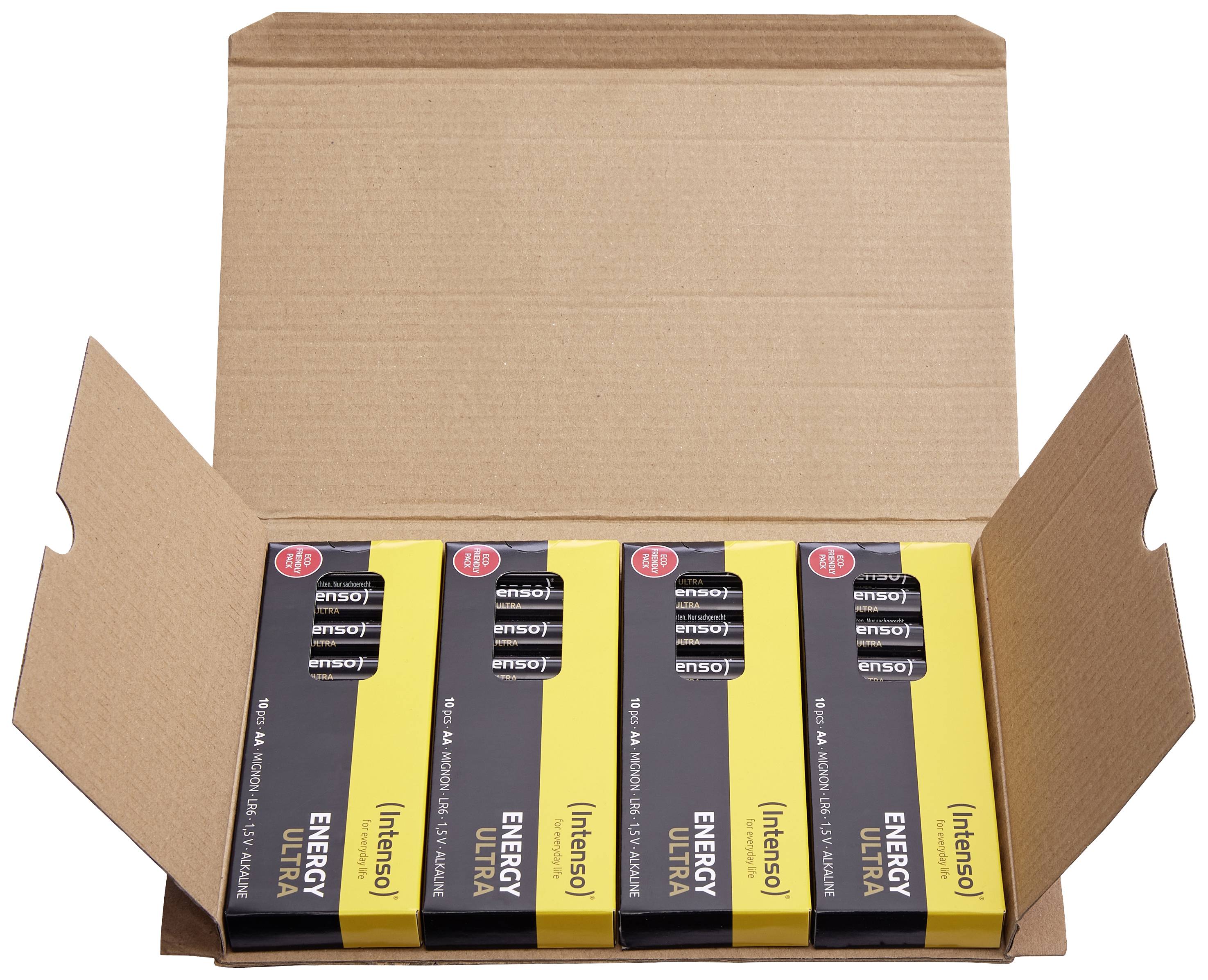 Intenso 7501520 Mignon (AA)-Batterie Alkali-Mangan 2600 mAh 1.5V 40St.