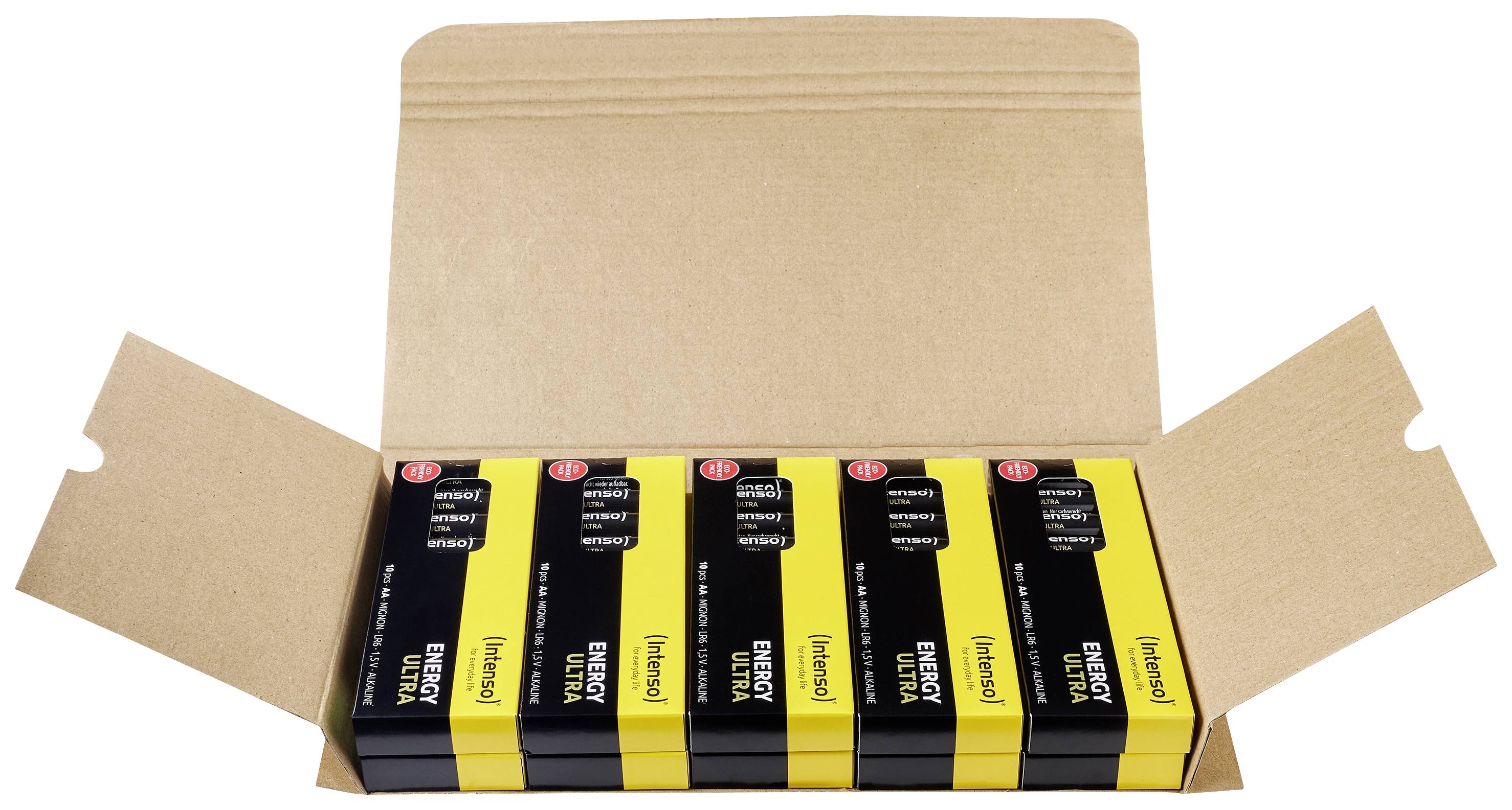 Intenso 7501521 Mignon (AA)-Batterie Alkali-Mangan 2600 mAh 1.5V 100St.