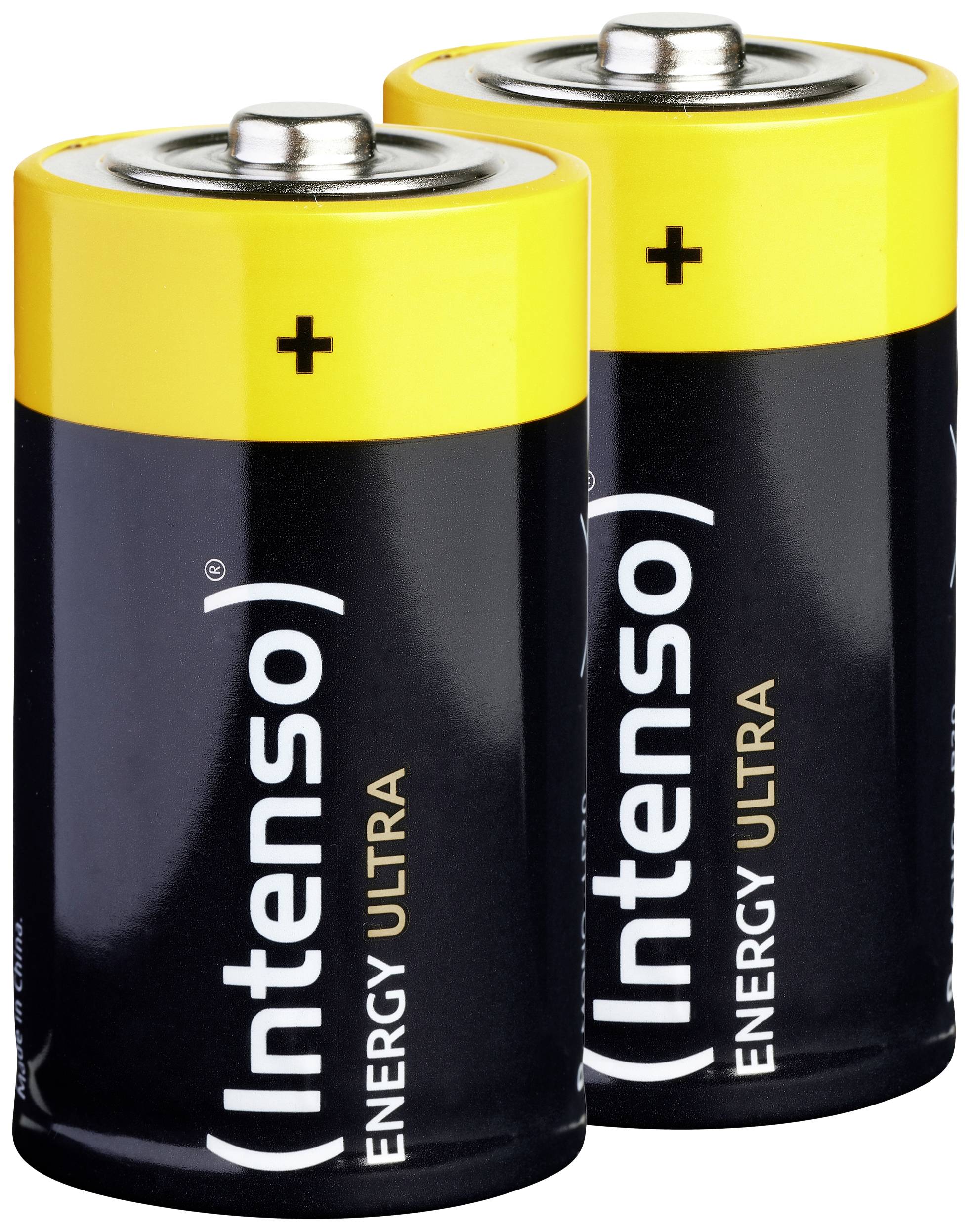 Intenso 7501442 Mono (D)-Batterie Alkali-Mangan 12000 mAh 1.5 V 2 St.