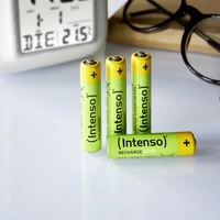 Intenso 7505114 Micro (AAA)-Akku NiMH 850 mAh 1.2 V 4 St. Intenso 7505114 Micro (AAA)-Akku NiMH 850 mAh 1.2 V 4 St.