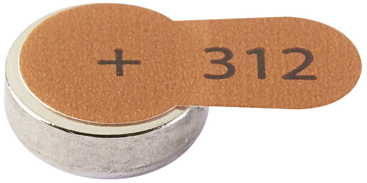 Intenso Hörgerätebatterie PR41-312 1.45V 6 St. 148 mAh Zink-Luft 7504436