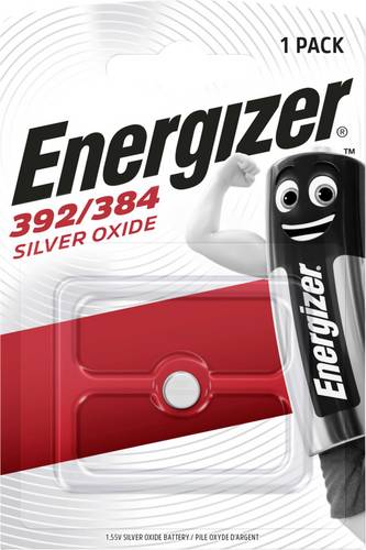 Energizer Knopfzelle 392 1.55 V 1 St. 47 mAh Silberoxid E301538905