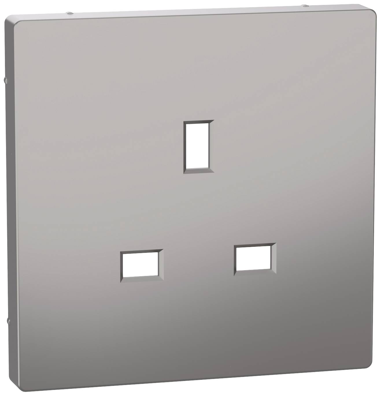 Merten Abdeckung Steckdose System Design Nickel metallic MTN2120-6050 120 St.