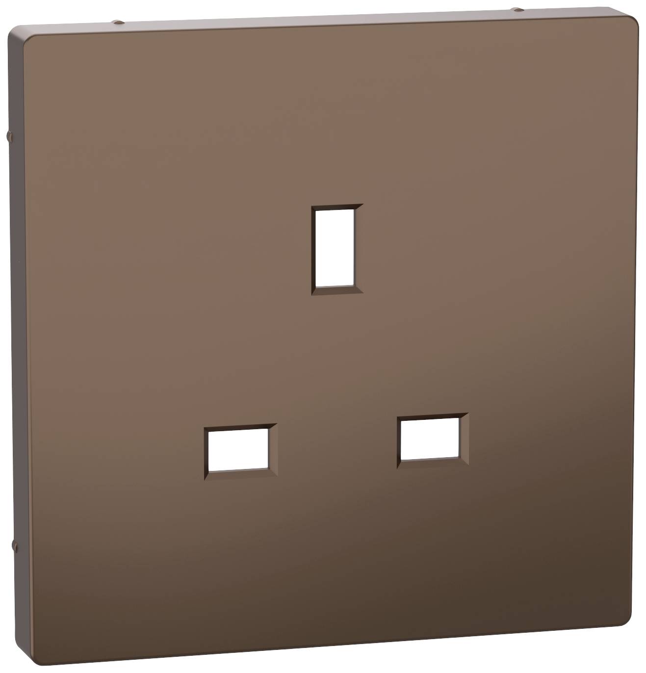 Merten Abdeckung Steckdose System Design Mocca, Metallic MTN2120-6052 120St.