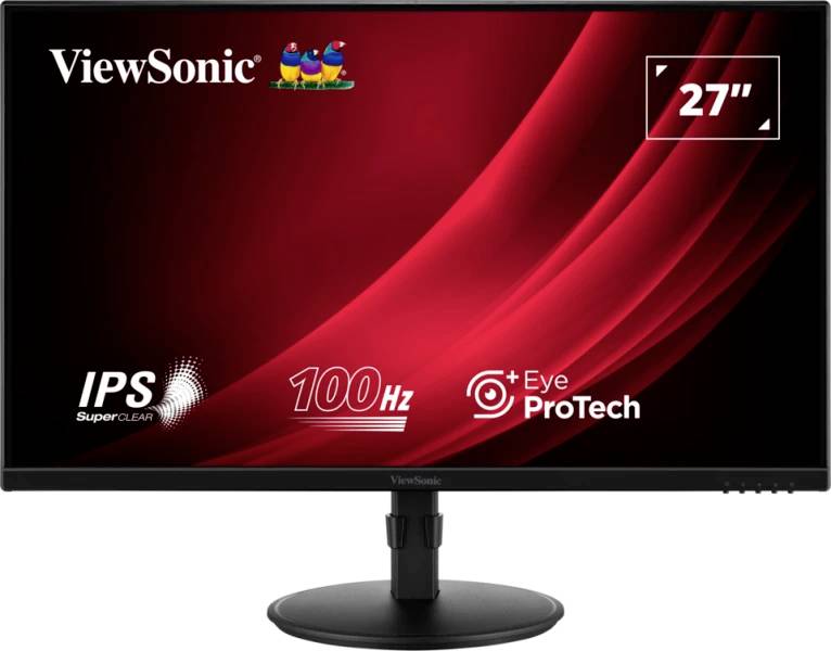 Viewsonic VA2708-2K-HD LED-Monitor EEK F (A - G) 68.6cm (27 Zoll) 2560 x 1440 Pixel 16:9 1 ms HDMI®, DisplayPort, Audio, stereo