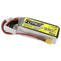 Tattu Modellbau-Akkupack (LiPo) 22.2V 550 mAh Zellen-Zahl: 6 95 C Block XT30 Tattu Modellbau-Akkupack (LiPo) 22.2V 550 mAh Zellen-Zahl: 6 95 C Block XT30