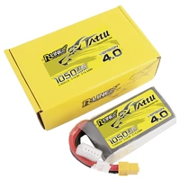 Tattu Modellbau-Akkupack (LiPo) 14.8V 1050 mAh Zellen-Zahl: 4 130 C Block XT60 Tattu Modellbau-Akkupack (LiPo) 14.8V 1050 mAh Zellen-Zahl: 4 130 C Block XT60