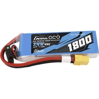 Gens ace Modellbau-Akkupack (LiPo) 7.4V 1800 mAh Zellen-Zahl: 2 45 C Block XT60 Gens ace Modellbau-Akkupack (LiPo) 7.4V 1800 mAh Zellen-Zahl: 2 45 C Block XT60