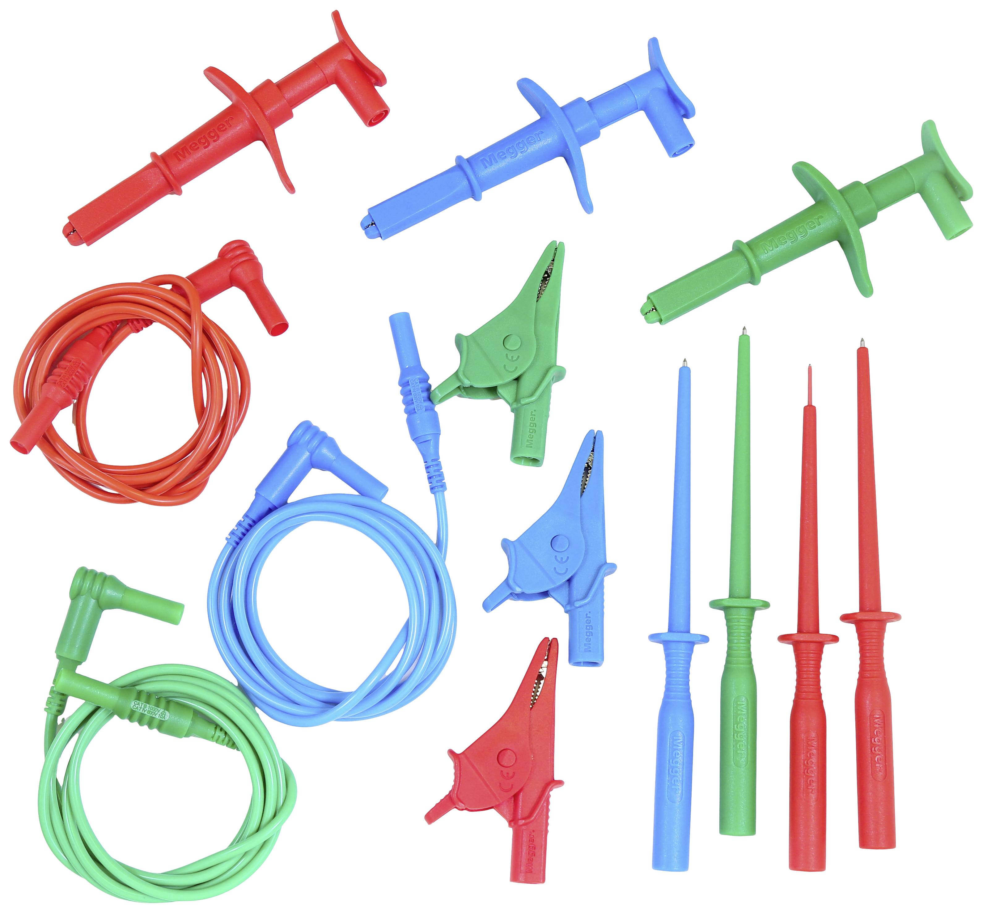 Megger 1014-291 3-adrige Messleitung 1 Set