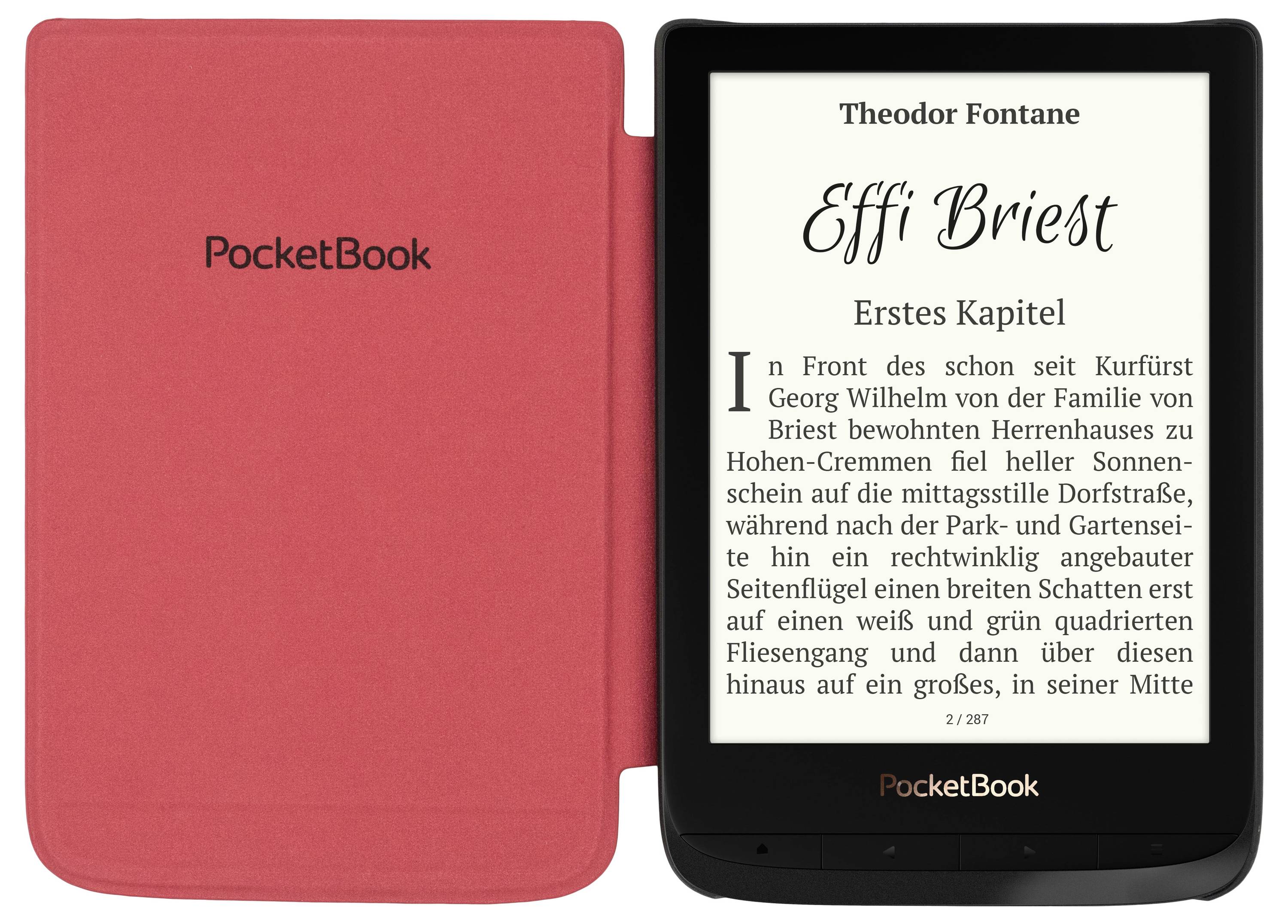 PocketBook Comfort eBook Cover Passend für (Modell eBooks): Basic Lux 2, Basic Lux 3, PocketBook Basic Lux 4, PocketBo