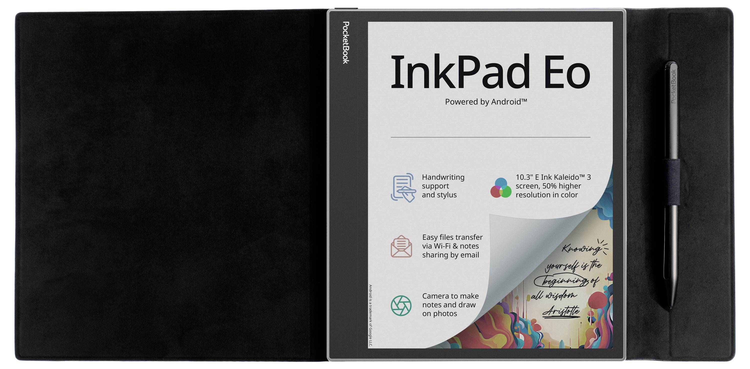 PocketBook Flip eBook Cover Passend für (Modell eBooks): PocketBook InkPad Eo Passend für Display-Größe: 26,2cm (10,3")