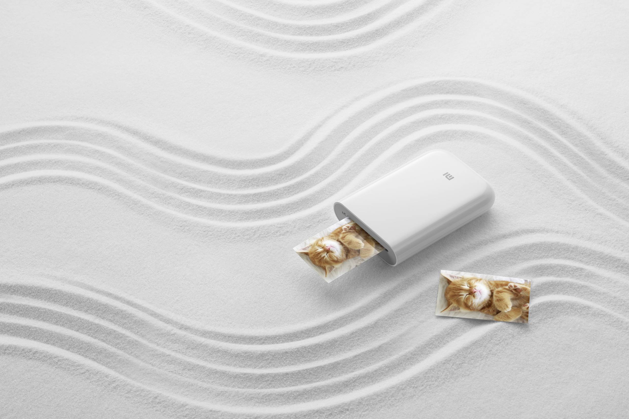 Xiaomi TEJ4019GL Zero Ink 26658 Fotopapier 50 x 76 mm 287 g/m² 1 St. Selbstklebend, Glänzend