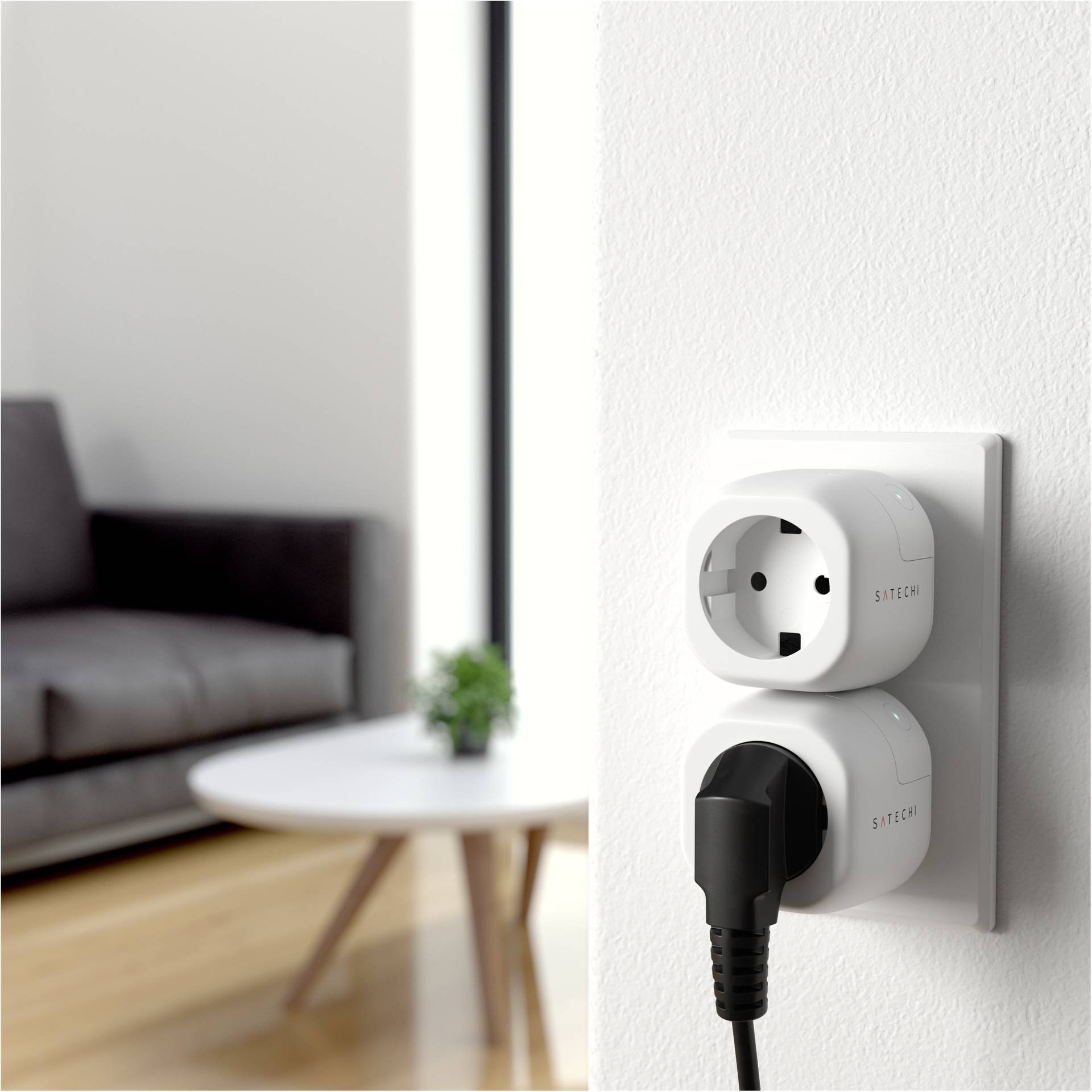 Satechi Smart Outlet EU ST-HK1OAW-EU Steckdose
