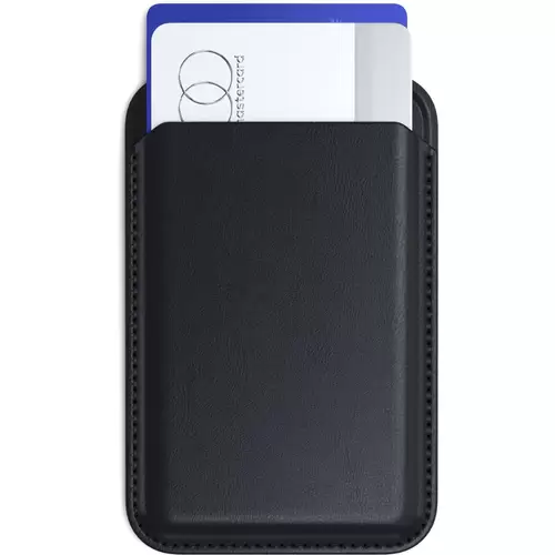 Satechi Magnetic Wallet Stand Leder Case Apple Schwarz ST-VLWK Satechi Magnetic Wallet Stand Leder Case Apple Schwarz ST-VLWK