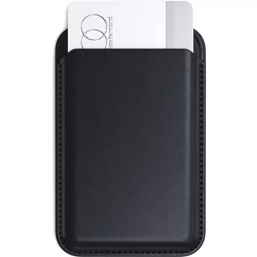 Satechi Magnetic Wallet Stand Leder Case Apple Schwarz ST-VLWK Satechi Magnetic Wallet Stand Leder Case Apple Schwarz ST-VLWK