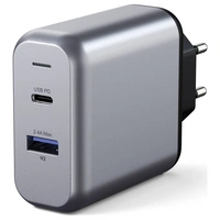 Satechi ST-MCCAM-EU USB Ladegerät 30W 1x USB-A, 1x USB-C® USB PD Anthrazit Satechi ST-MCCAM-EU USB Ladegerät 30W 1x USB-A, 1x USB-C® USB PD Anthrazit