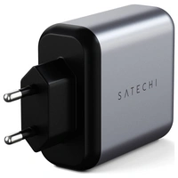 Satechi ST-MCCAM-EU USB Ladegerät 30W 1x USB-A, 1x USB-C® USB PD Anthrazit Satechi ST-MCCAM-EU USB Ladegerät 30W 1x USB-A, 1x USB-C® USB PD Anthrazit