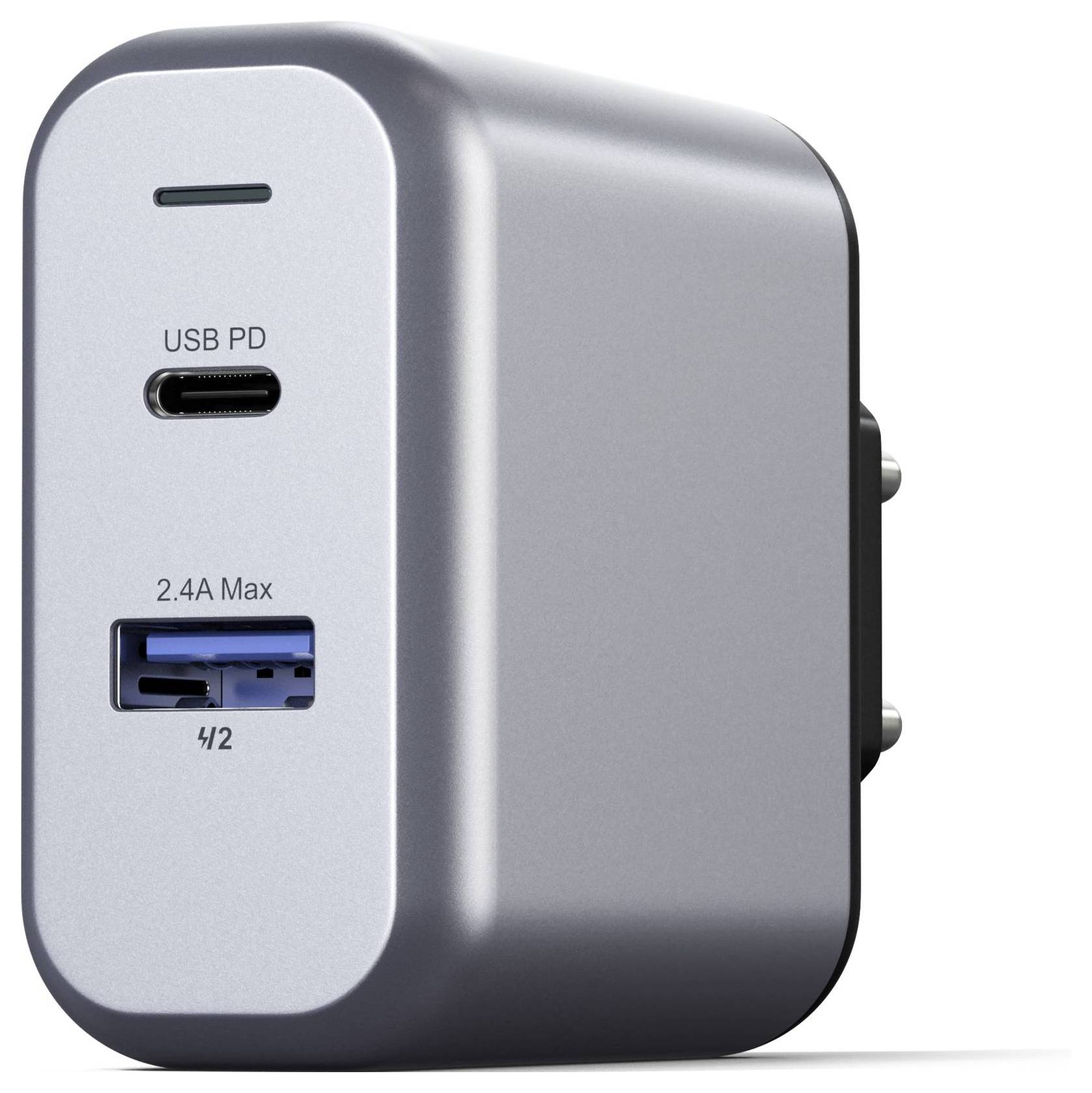 Satechi ST-MCCAM-EU USB Ladegerät 30W 1x USB-A, 1x USB-C® USB PD Anthrazit