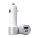 Satechi ST-TCPDCCS Ladeadapter 72W 1x USB-A, 1x USB-C® Silber Innenbereich Satechi ST-TCPDCCS Ladeadapter 72W 1x USB-A, 1x USB-C® Silber Innenbereich