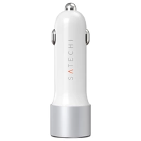 Satechi ST-TCPDCCS Ladeadapter 72W 1x USB-A, 1x USB-C® Silber Innenbereich Satechi ST-TCPDCCS Ladeadapter 72W 1x USB-A, 1x USB-C® Silber Innenbereich
