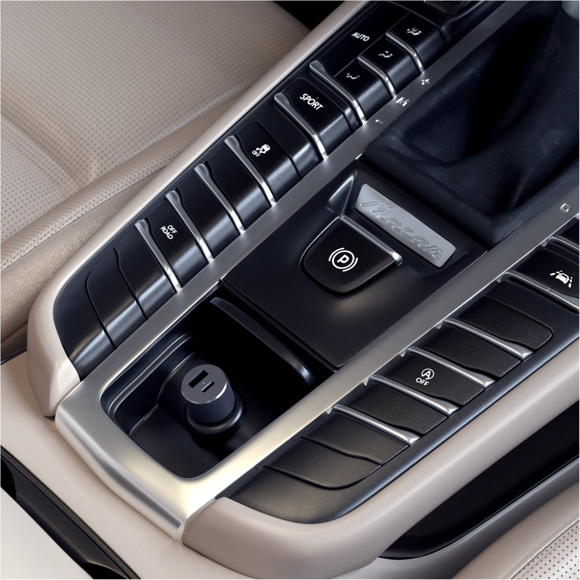 Satechi ST-TCPDCCM Ladeadapter 72W 1x USB-A, 1x USB-C® Anthrazit Innenbereich