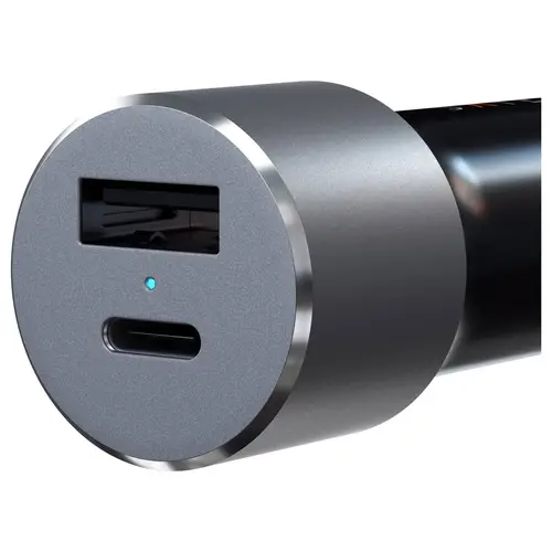 Satechi ST-TCPDCCM Ladeadapter 72W 1x USB-A, 1x USB-C® Anthrazit Innenbereich Satechi ST-TCPDCCM Ladeadapter 72W 1x USB-A, 1x USB-C® Anthrazit Innenbereich