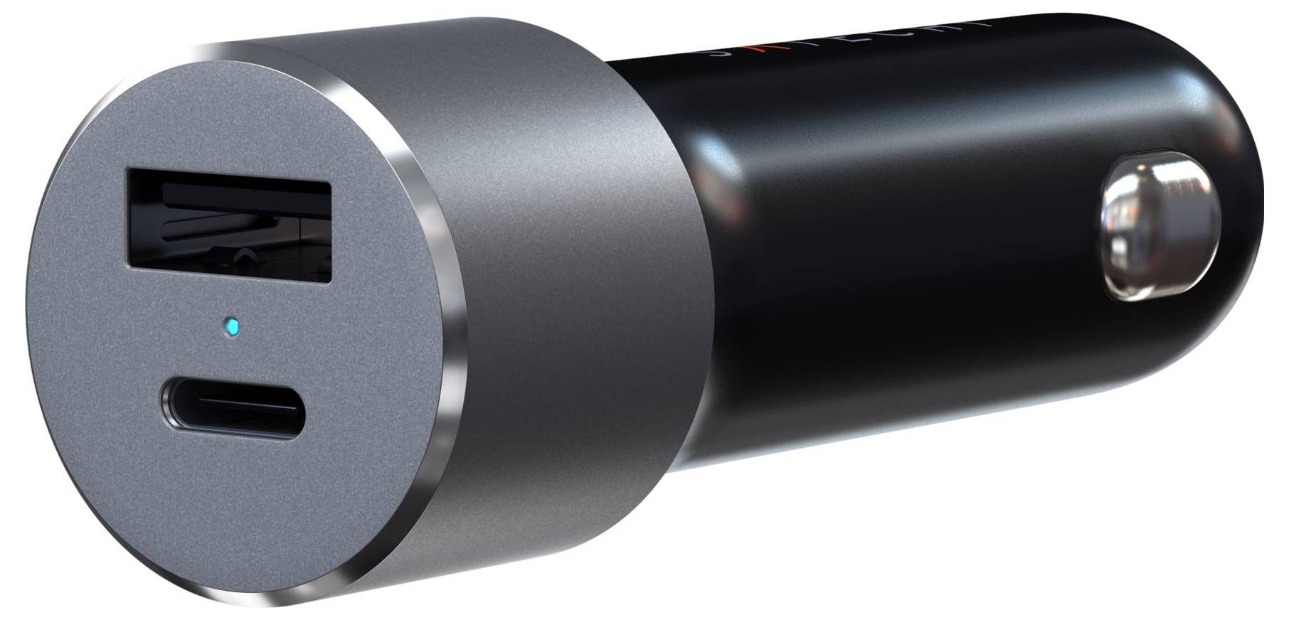 Satechi ST-TCPDCCM Ladeadapter 72W 1x USB-A, 1x USB-C® Anthrazit Innenbereich