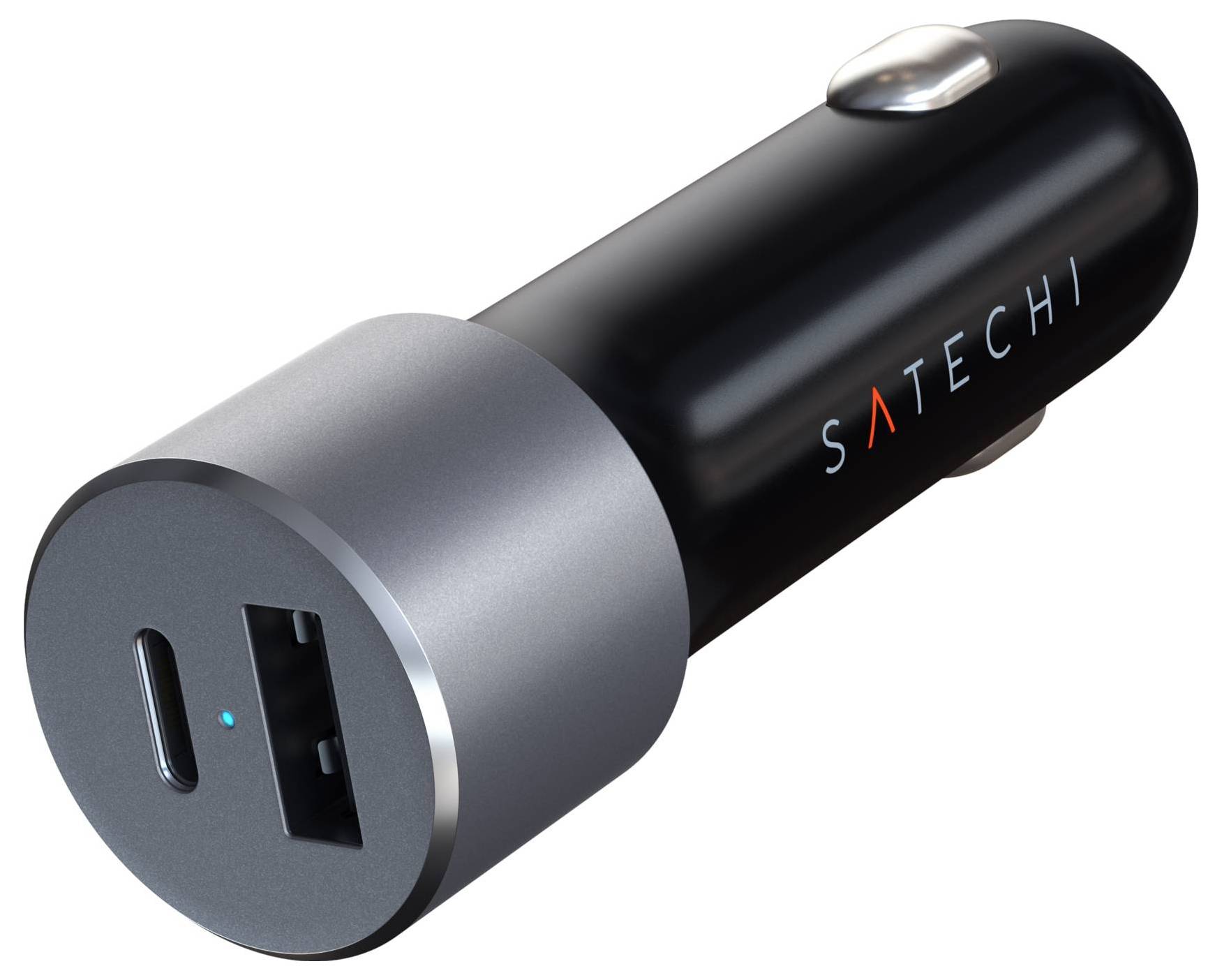 Satechi ST-TCPDCCM Ladeadapter 72W 1x USB-A, 1x USB-C® Anthrazit Innenbereich