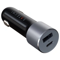 Satechi ST-TCPDCCM Ladeadapter 72W 1x USB-A, 1x USB-C® Anthrazit Innenbereich Satechi ST-TCPDCCM Ladeadapter 72W 1x USB-A, 1x USB-C® Anthrazit Innenbereich