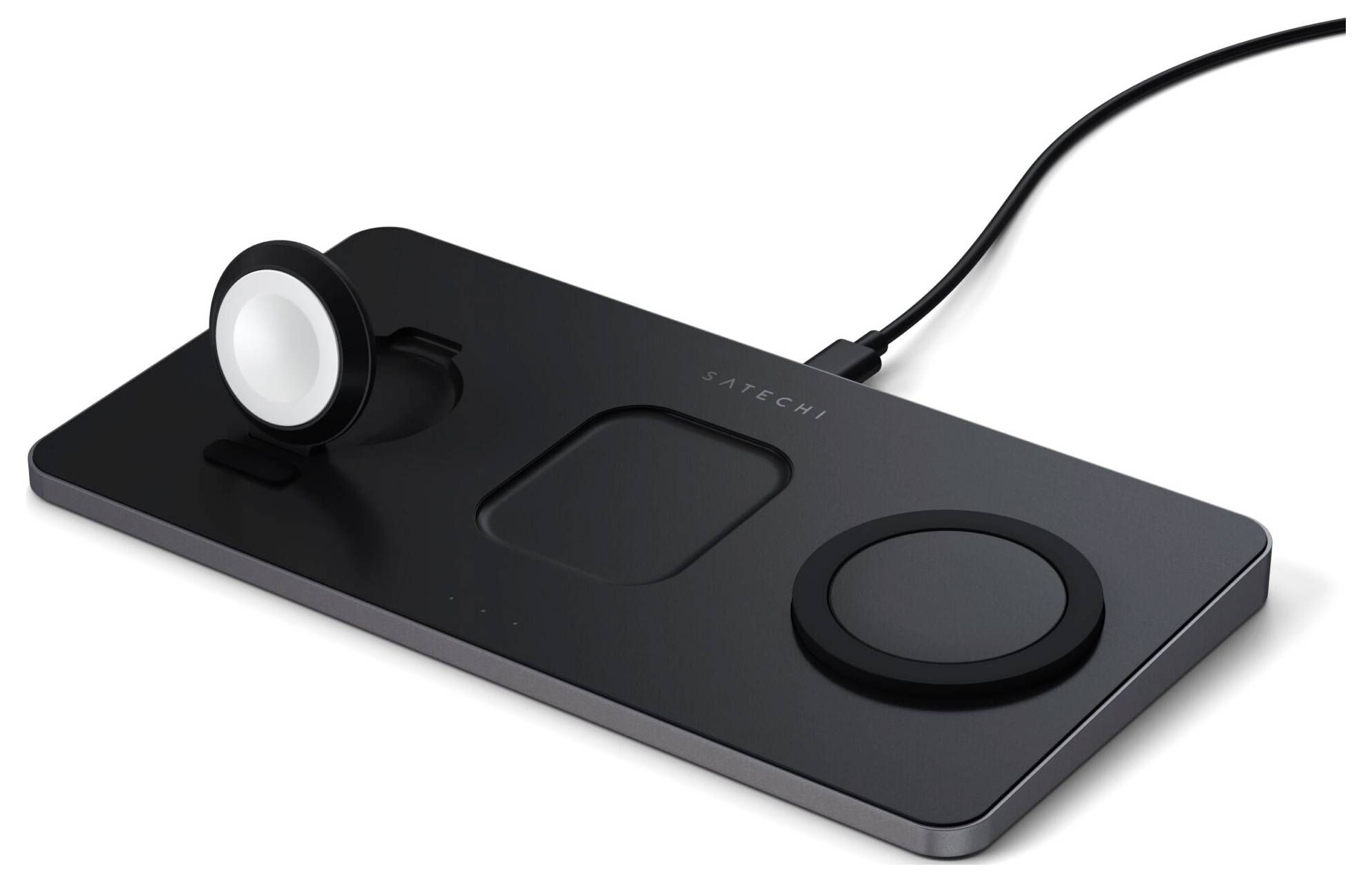 Satechi Induktions-Ladeadapter ST-X3TWCPM ST-X3TWCPM Schwarz