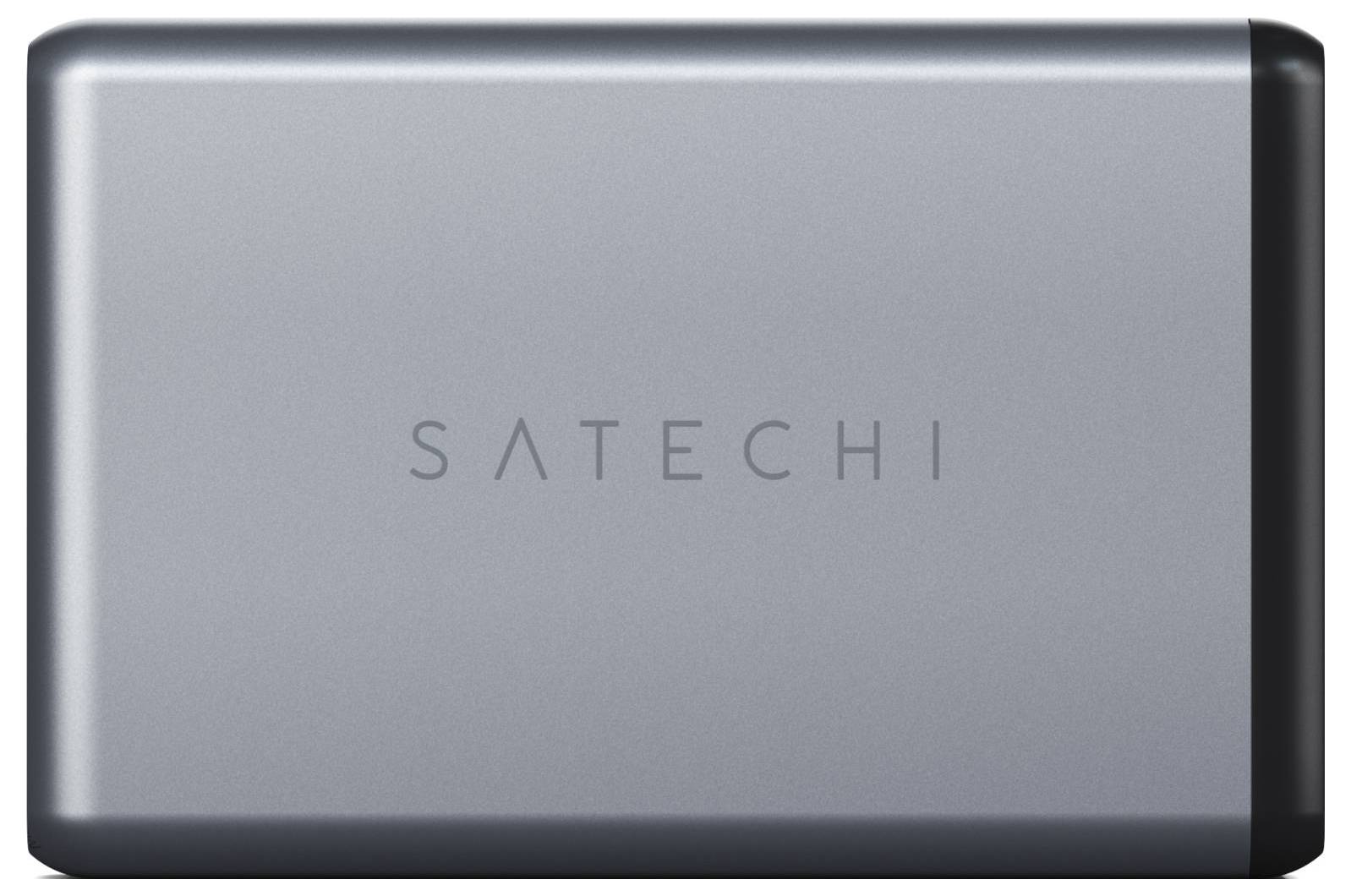 Satechi ST-TC108WM USB Ladegerät 108W 2x USB-A, 2x USB-C® USB PD Anthrazit Innenbereich
