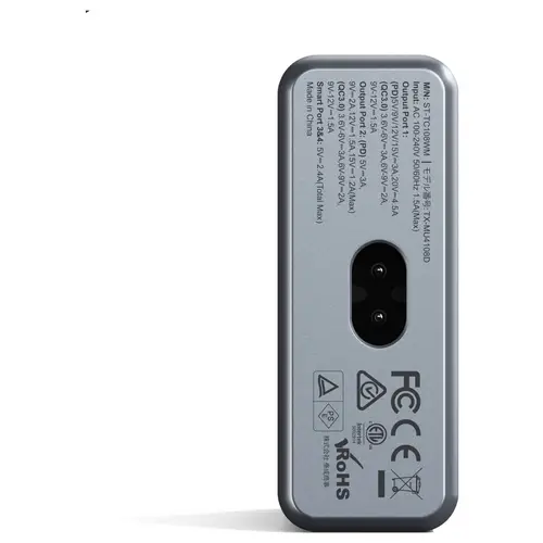 Satechi ST-TC108WM USB Ladegerät 108W 2x USB-A, 2x USB-C® USB PD Anthrazit Innenbereich Satechi ST-TC108WM USB Ladegerät 108W 2x USB-A, 2x USB-C® USB PD Anthrazit Innenbereich